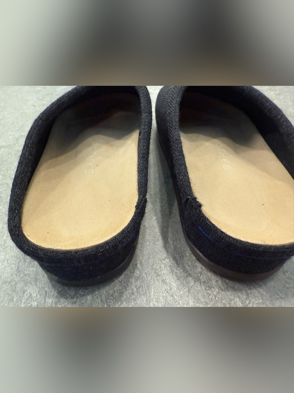 NWOT Rothy’s Casual Clog in Soft Black, Size 8 - Picture 7 of 9
